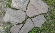 Камень натуральный Дракон серо-зелёный природный пластушка песчаник id#554073