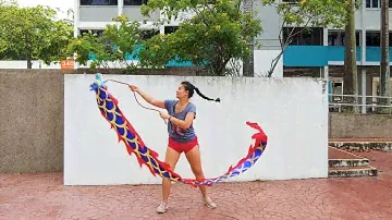 Single Baby 健身龙 Fitness Dragon Poi/Dart Flow